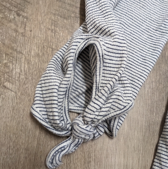 Lucky Brand Off the Shoulder Striped Top Size Small - Picture 3 of 7